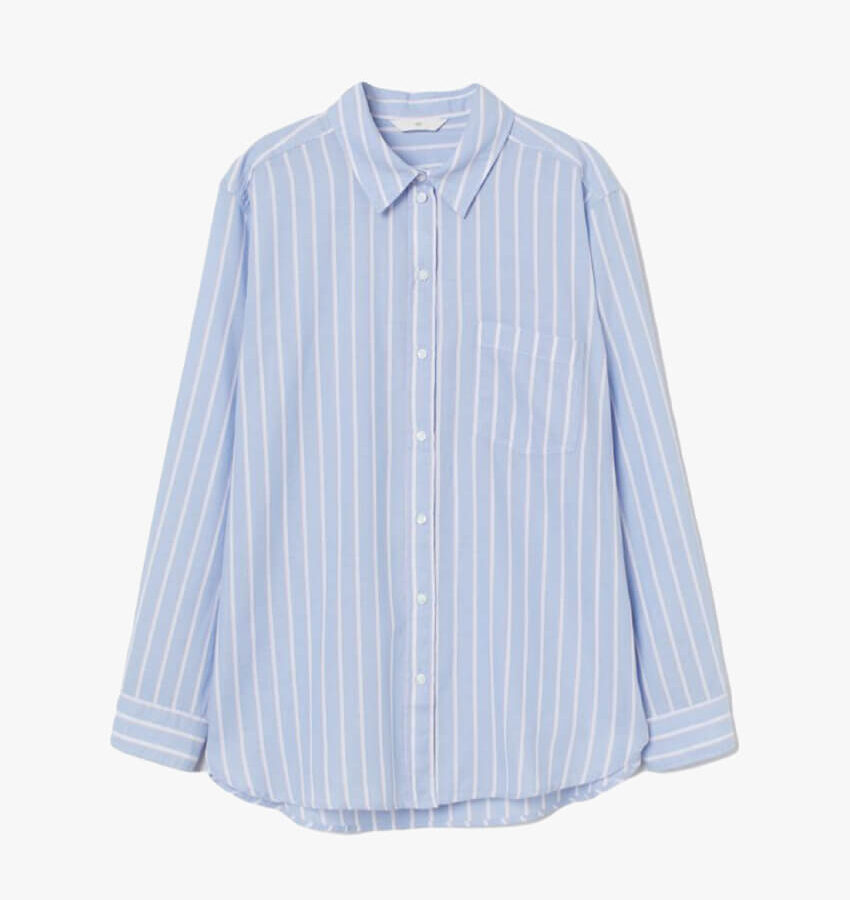 Stripe Cotton Shirt