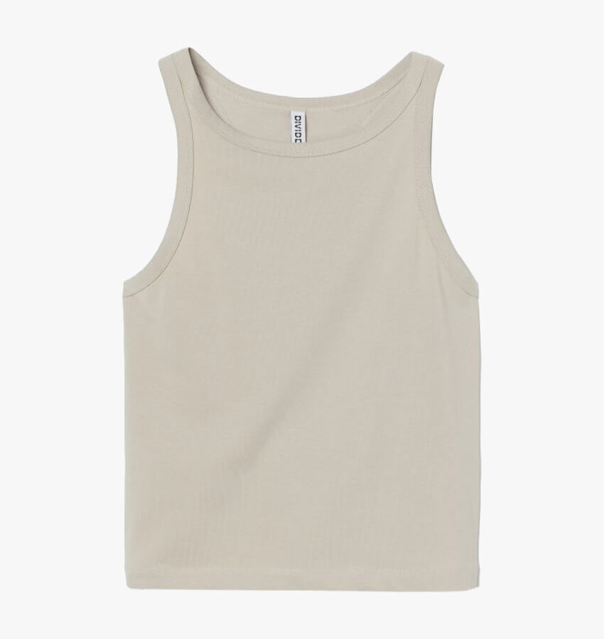 Ribbed Vest Top