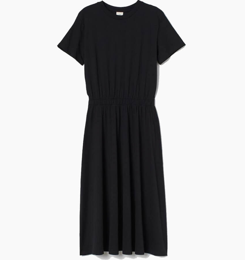 Drawstring T-shirt Dress