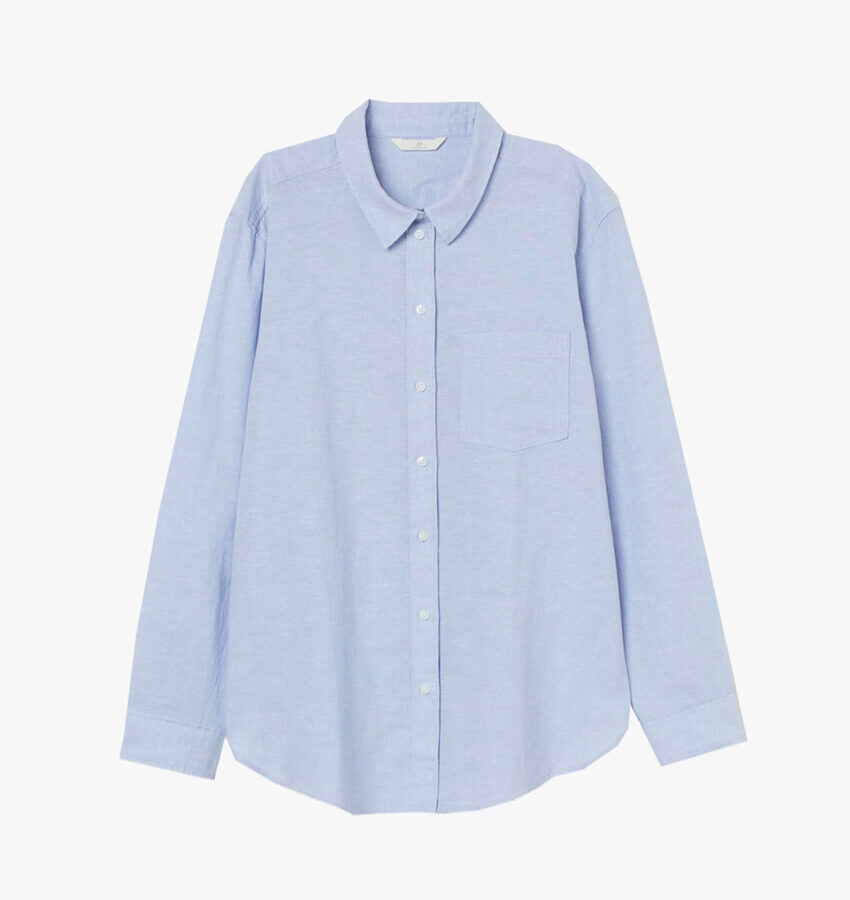 Linen-blend Shirt