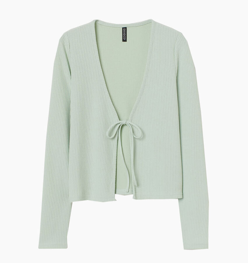 Ribbed Cardigan